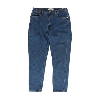 Blue Solid Jeans