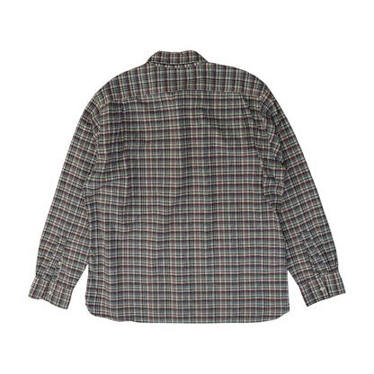 Multi Plaid Long Sleeve Button Down