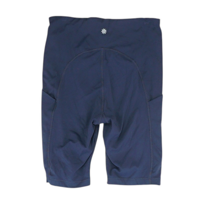 Navy Solid Active Shorts