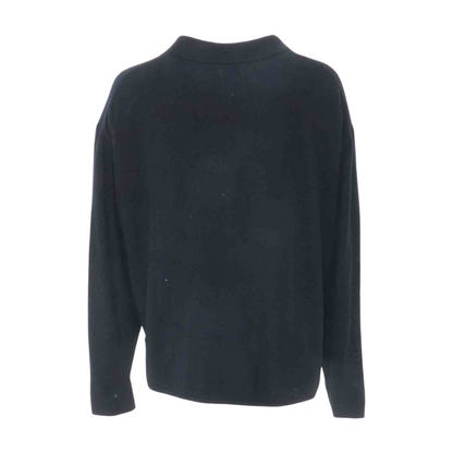 Black Cardigan Sweater