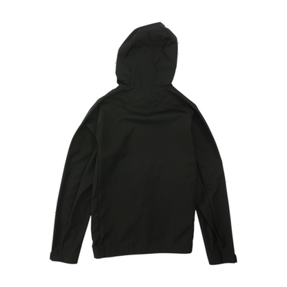 Black Solid Active Jacket