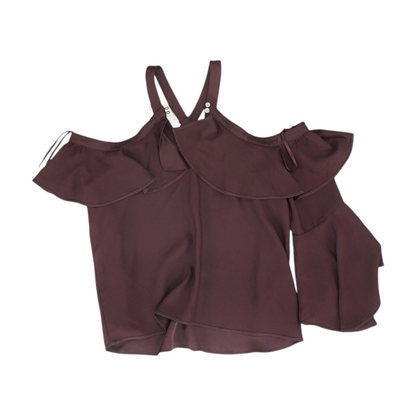 Burgundy Blouse