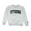 Gray Solid Sweatshirt Pullover