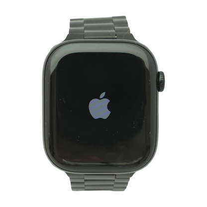 46mm Series 11 Black Smartwatch Black Band M/L