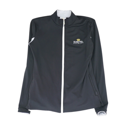 Black Solid Active Jacket