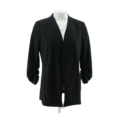Black Solid Blazer