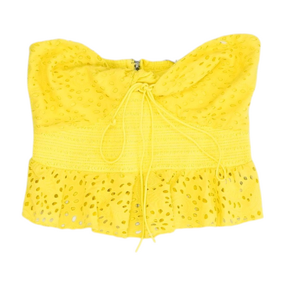 Yellow Floral Blouse