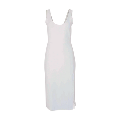 White Midi Dress