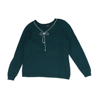 Green Pullover Sweater
