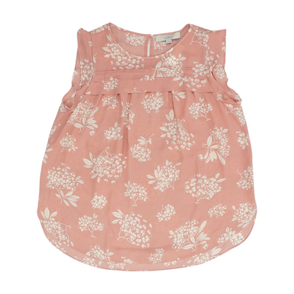 Pink Floral Blouse