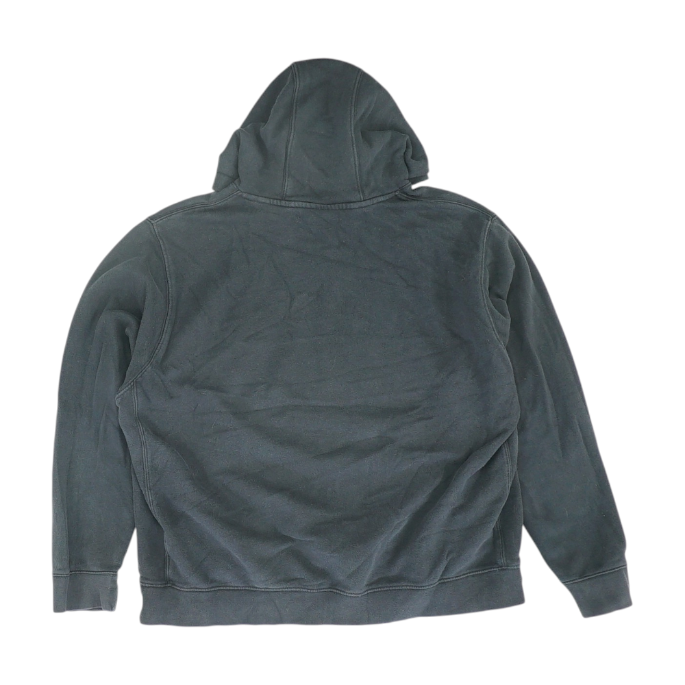 Black Solid Hoodie Pullover