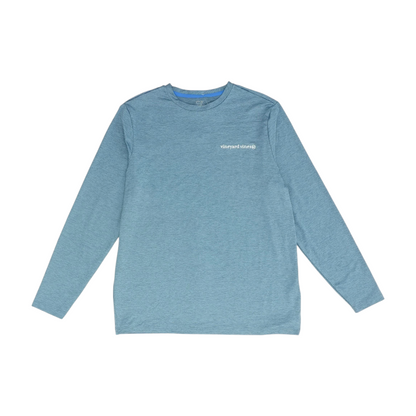 Blue Solid Active T-Shirt