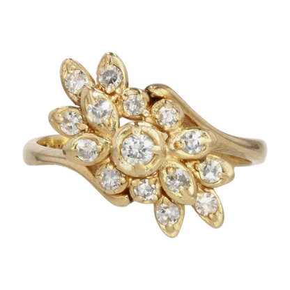 1/3 ctw 14K Yellow Gold Diamond Fashion Ring