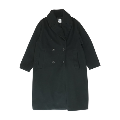 Black Petite Solid Coat