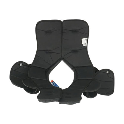 Black Football Shoulder Pads