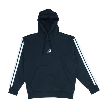 Black Solid Hoodie Pullover