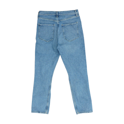 Blue Straight Jeans