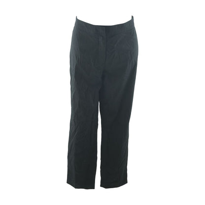 Black Talasso Twill Cropped Pants