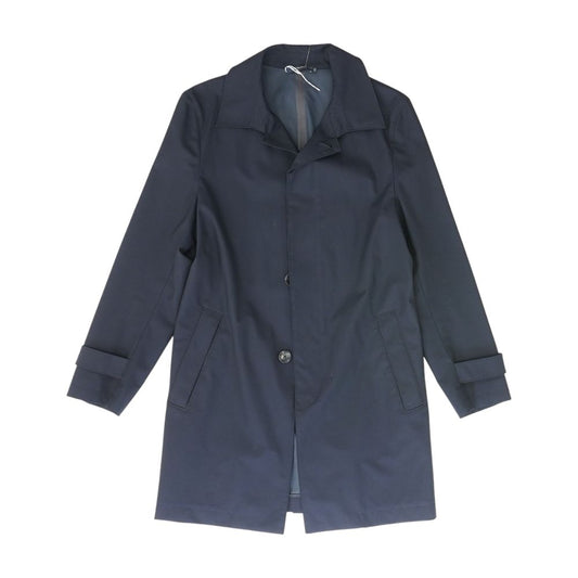Navy Topcoat Coat