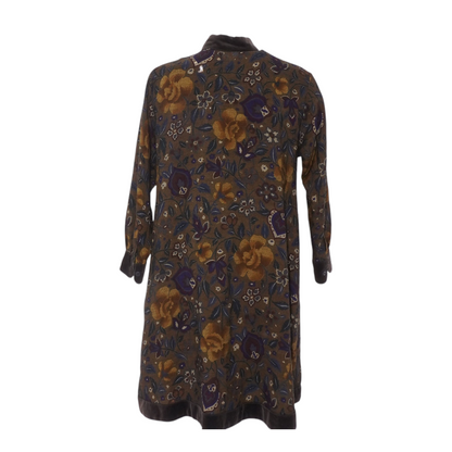 Vintage Floral Long Sleeve Dress