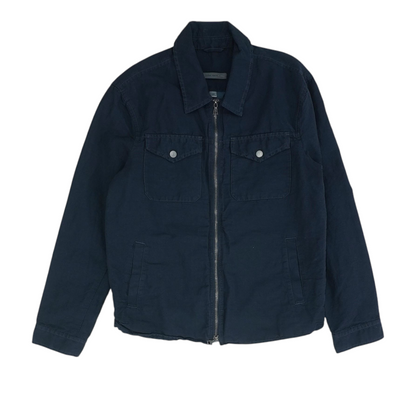 Navy Solid Jacket