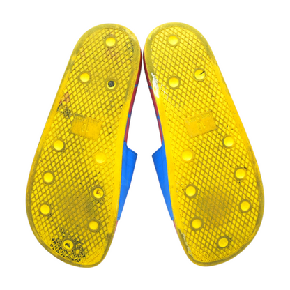 Red Athletic Slide Athletic Shoes