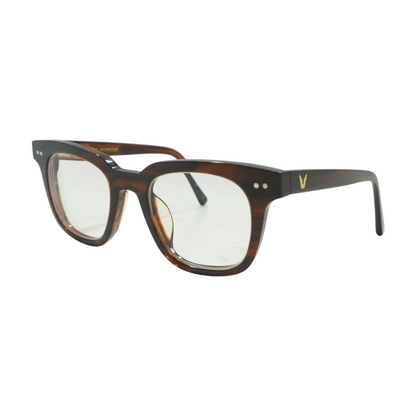 Brown South Side Square Prescription Eyewear