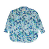Blue Floral Button Down