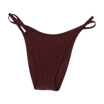 Maroon Swim Bottom