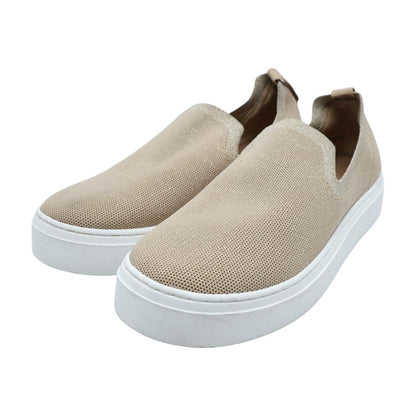 Tan Boat Shoe Flats