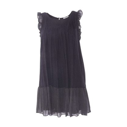 Black Polka Dot Mini Dress