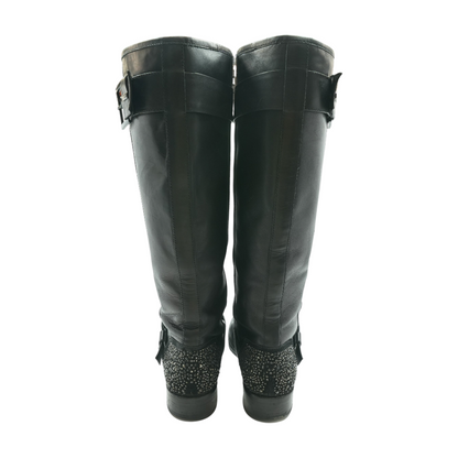 Black Knee-High Boots