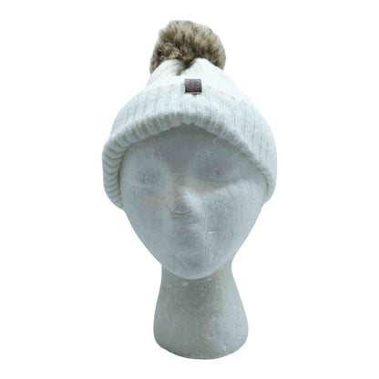 White Beanie