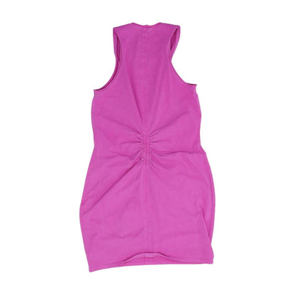 Pink Solid Dress