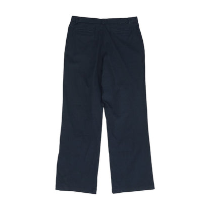Navy Solid Chino Pants