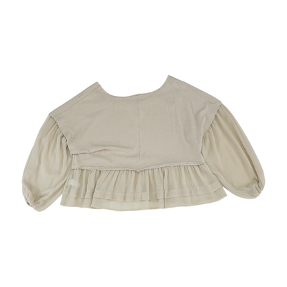 Beige Blouse