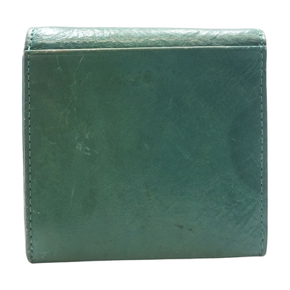 Green Compact Wallet