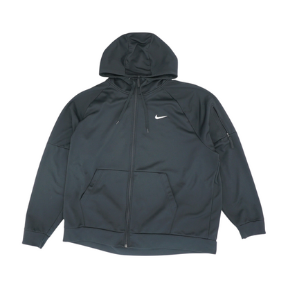 Black Solid Active Jacket