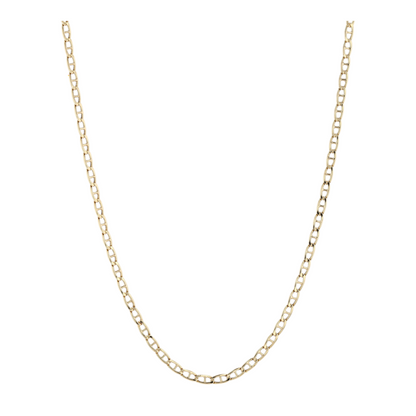 18K Yellow Gold Chain Necklace