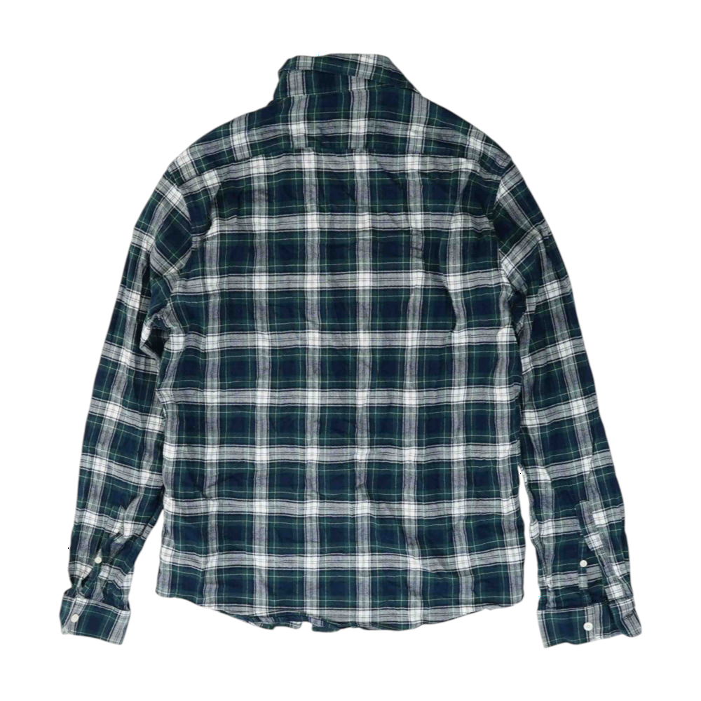 Multi Plaid Flannel Button Down