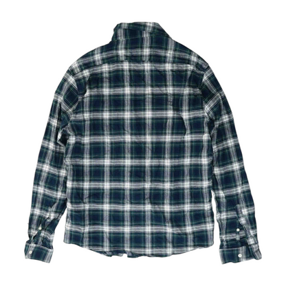 Multi Plaid Flannel Button Down