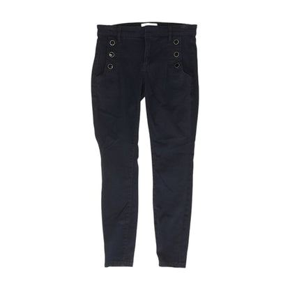 Navy Solid Chino Pants