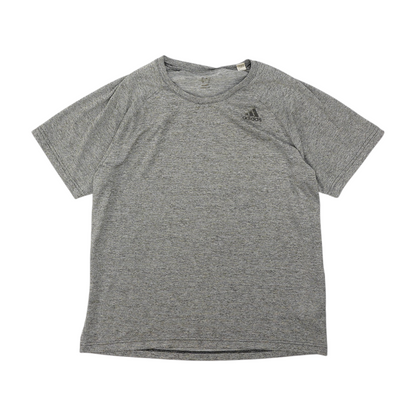 Gray Solid Active T-Shirt