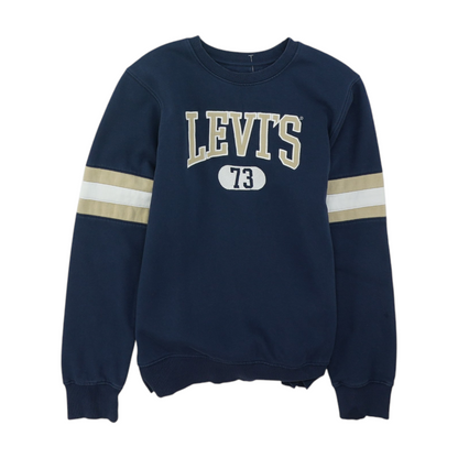 Levi's Navy Solid Sweatshirt Pullover – Image 1