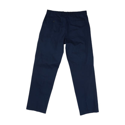 Navy Solid Chino Pants