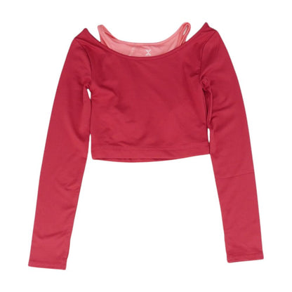 Magenta Solid Active T-Shirt