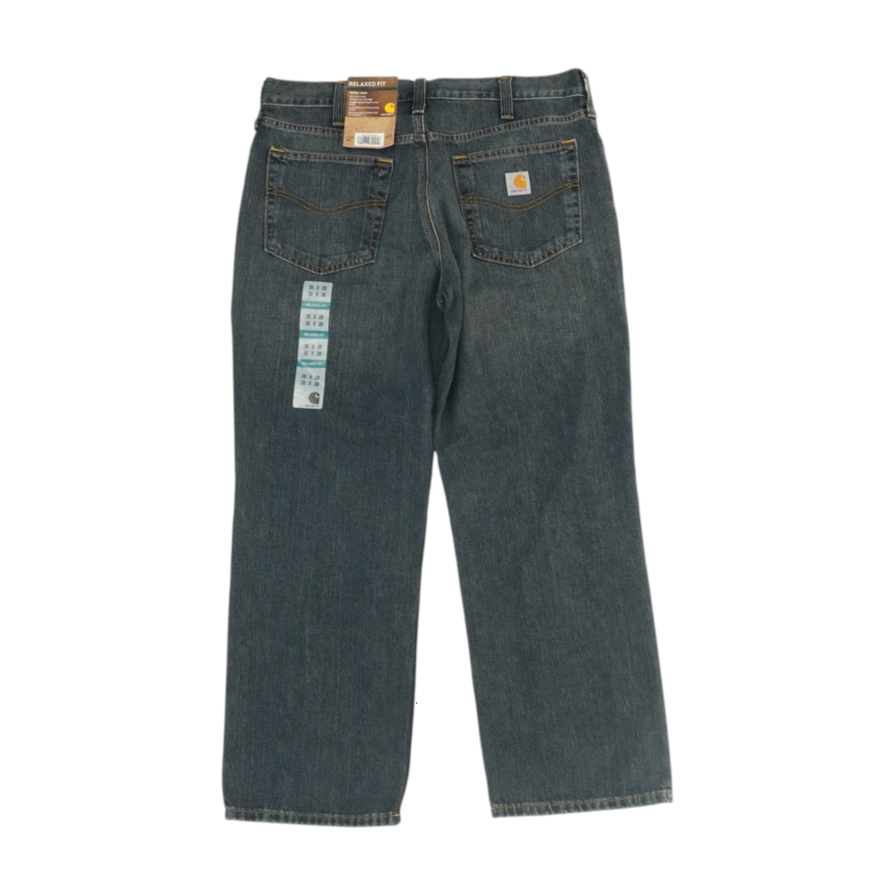 Carhartt Navy Relaxed Jeans – Image 2