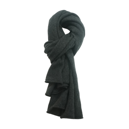 Gray 100% Cashmere Scarf