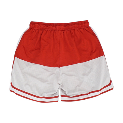 Red Graphic Active Shorts