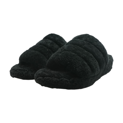 Black House Slipper Flats
